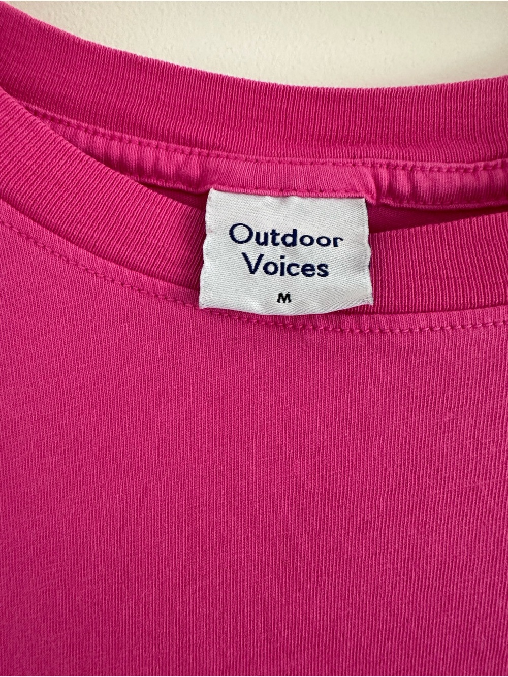 Outdoor Voices Everyday Shortsleeve - Pink - Picture 3 of 3
